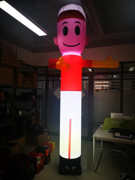 Buy cheap Economic Air Dancer Blower Fan , Blow Up Advertising Man Cute Style from wholesalers