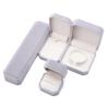 Buy cheap Customized Gray Flannelette Octagonal Jewelry Box for Necklaces Bracelets and Rings from wholesalers