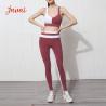 Buy cheap Women High Waist Scrunch RGS Yoga 2 Piece Set High Impact V Neck Bra from wholesalers