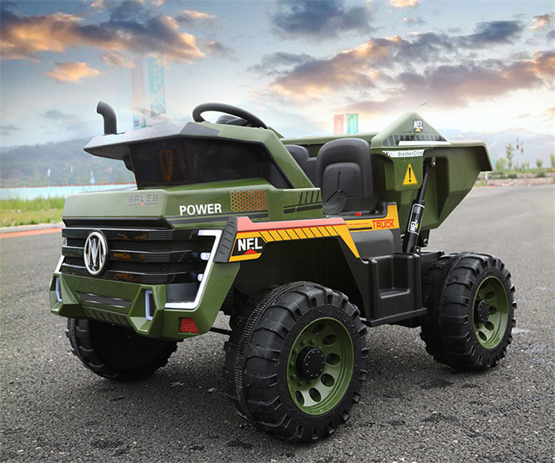 Unisex 4X4 Electric Car On Ride For Kids Rechargeable Battery Truck Gender-Neutral