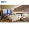 Buy cheap PU Leather Upholstery Matt Finish Resort Bedroom Set from wholesalers