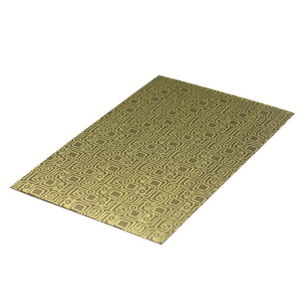 1mm Thick Prime Cold Rolled Stainless Steel Sheet Champange 304 316 Decorative