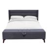Buy cheap Upholstered Platform Bed Frame / Wood Slat Support / Easy Assembly, Grey from wholesalers