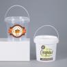 Buy cheap PP Mini White Plastic Food Storage Bucket for Customized Printing and Water Container from wholesalers