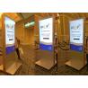 Buy cheap 55inch golden double sided lcd advertising player lcd display digital signage for mall casino airport railway station from wholesalers