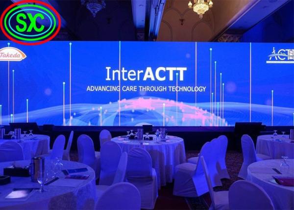 Buy cheap LED Wall Display / P4 Indoor Advertising LED Display , 62500 Dots / Square Meter Density from wholesalers