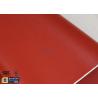 Buy cheap Welding Fiberglass Fire Blanket Sparks Protection Red Silicone Coating 0.8MM from wholesalers