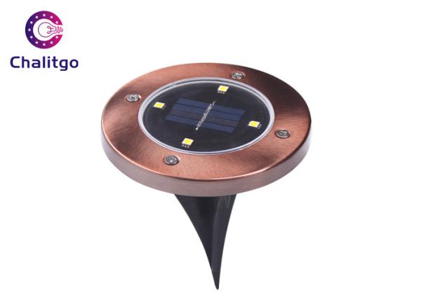 Buy cheap 1.2 V Solar Powered Yard Lights Silver Brown Stainless Steel Easy Installation from wholesalers