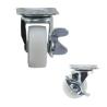 Buy cheap 20kg Load Side Brake 1.5 Inch PP Swivel Light Duty Casters from wholesalers