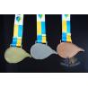 Buy cheap Europe Design Custom Sports Medals Customized Medallion With Lion Logo from wholesalers