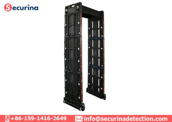 Archway Door Frame Airport Security Detector , Walk Through Metal Detector