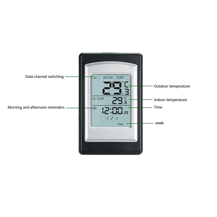 Digital Floating Solar Pool Thermometer For Outdoor Water Temperature Measurement