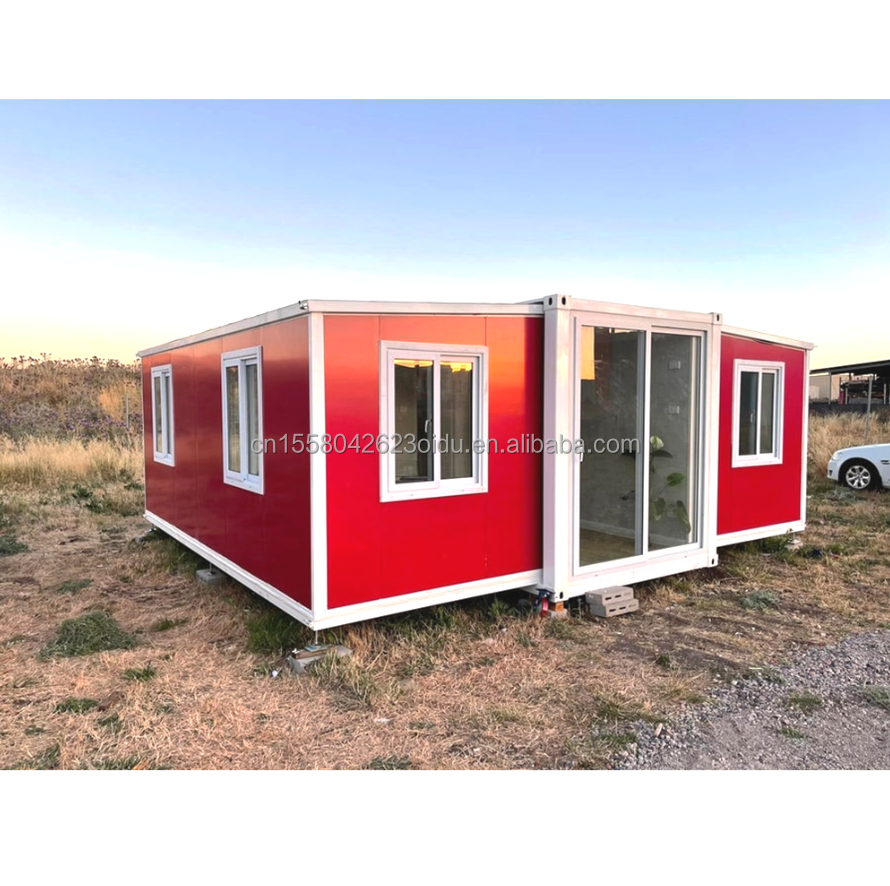 Family Living with Bulk Extendable Container House and Foldable Prefabricated House 2 Bedroom Family House