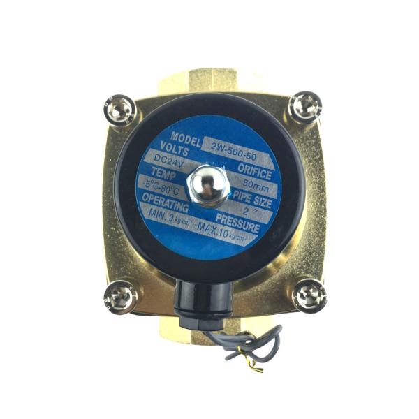 Normally Closed 2W500-50 Solenoid Valve Water Vapor Control Switch 2 Inch
