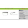 Buy cheap AC85V-265V Surface mounted white 18W LED panel light/D design from wholesalers