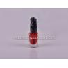 Buy cheap uv coating shiny black flower shape nail polish cap13ml nail polish bottle flat brush nail polish packaging from wholesalers