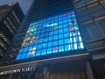 Custom Immersive Transparent Led Window Display Full Color Flexible Led Screen