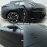 Buy cheap Color Changing Vinyl Car Wrap Roll High Gloss 7.5mil TPU Matte Black Self Healing from wholesalers