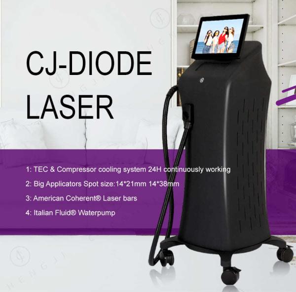 2000W Laser Skin Rejuvenation Machine Stationary Lightsheer Laser Hair Removal