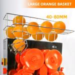 Top Mounting Anti Rust Automatic Orange Juicer Machine