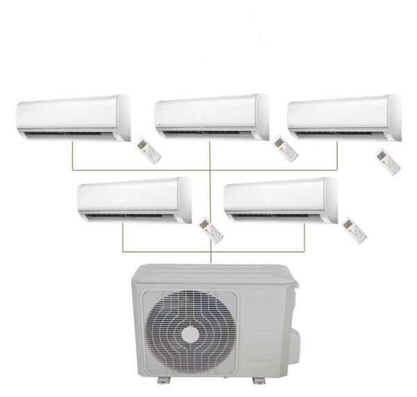 Buy cheap Self Clean Multi Head Split System 0.25cbm 3D Air Flow Multi Air Conditioner ECO from wholesalers