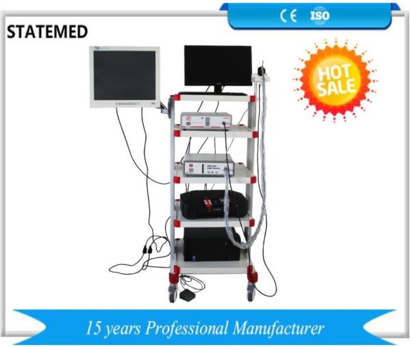 Buy cheap Medical Endoscopy Camera System With Led Light Source / Endoscopy Trolley from wholesalers