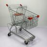 Buy cheap German Chain Grocery Store Shopping Cart Trolley 125L With Chassis And Beer Rack from wholesalers