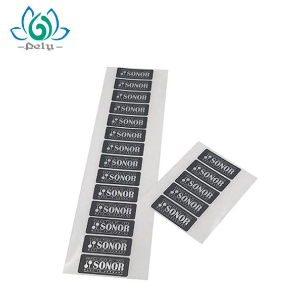Buy cheap Dumb Black CMYK PET Label Printing Custom Self Adhesive from wholesalers
