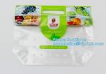 micro perforated plastic bags for vegetable, Quart k storage bags reclosable