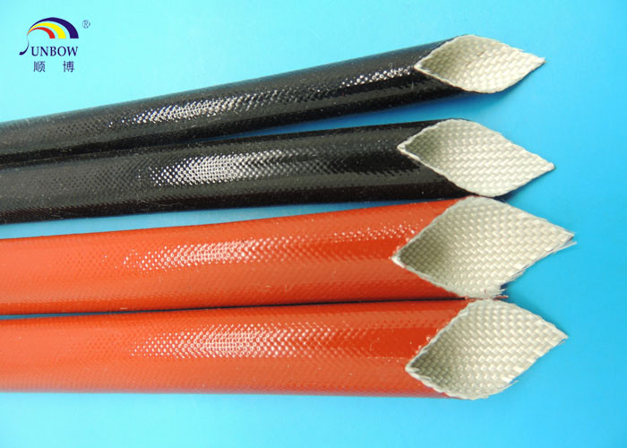 Silicone Coated Fiberglass Expandable Braided Sleeving / Sleeves / Tubing / Pipes