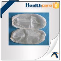 Buy cheap PP Coated PE Disposable Protective Sleeves Plastic Arm Sleeves With Elastic product