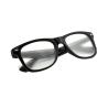 Buy cheap Plastic 3D Diffraction Glasses With Fireworks Lens Classica , Black from wholesalers