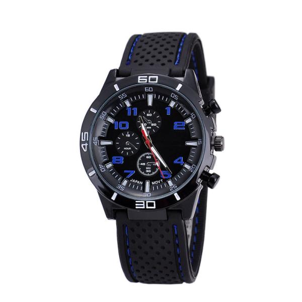 Buy cheap Men Sports Silicon Wrist Watch ,OEM Multifunction Chrono Quartz Watch,Fashion Wrist watch with big size from wholesalers