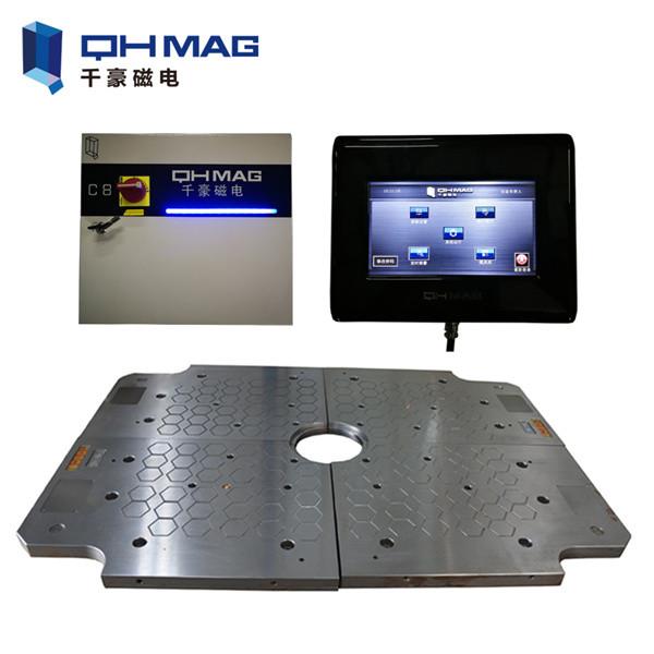 Buy cheap CE 80mm Pole Magnetic Mold Clamping System Injection Moulding Use from wholesalers
