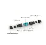 IP68 3 PIN WATERPROOF NYLON CABLE GLAND M20 QUICK INSTALLATION CABLE FIXING SEAL