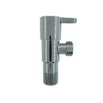 SUS201 Polishing Angle Cock Valve Rotating Joint Bathroom Angle Valve