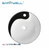 Buy cheap Thin Edge Ceramic Vessel Sink Washing Ceramic Basin Countertop Ultra Bathroom Above Counter Basin from wholesalers