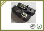 MTRJ SM MM Fiber Optic Cable Adapter Black Color SC Footprint ABS Material