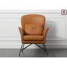 Buy cheap High Back Metal Leg Armrests 0.55cbm Single Sofa Chair from wholesalers