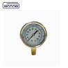 Buy cheap Silicone / Glycerine Liquid Filled Pressure Gauge 0-600bar Aseismic from wholesalers