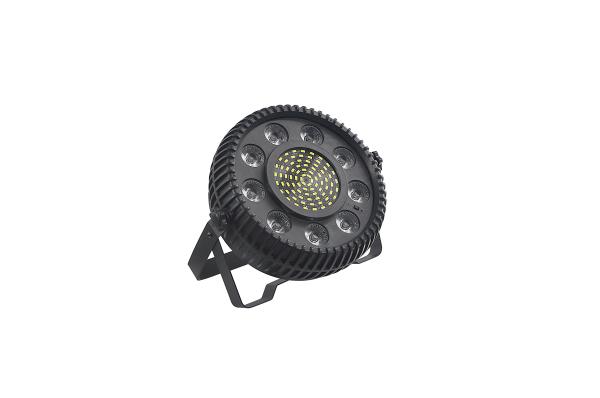 Buy cheap Mini 9PCS RGBWA UV 4IN1 5IN1 LED Effect 30W COB Strobe Par Stage Light from wholesalers