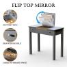Buy cheap LED light Makeup Dressing Tables E1 With Mirror from wholesalers