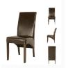 Buy cheap leather dining chair 6463 from wholesalers