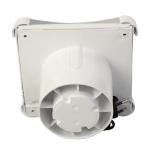 100mm Bathroom Ultra Quiet Ventilation Fan with LED Light Wall Mounted Exhaust