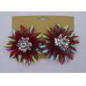 Buy cheap 4" PET fancy ribbon bow for Christmas Holiday decoration and promotion from wholesalers
