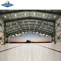 Buy cheap Pre Designed Q355 Steel Structure Hangar H Beam Metal Portal Frame Building product