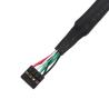Buy cheap 100mm Length LVDS Cable Assembly Molex 51110-0860 8p To Duak Usb Hirose from wholesalers