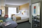 Fashion Design of Hotel room Interior Furniture by White painting Queen Bed with