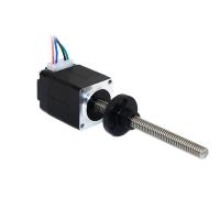 Buy cheap 2mm Threaded Rod Nema 8 Linear Stepper Motor 25/30mm Length 0.4/0.5A for product