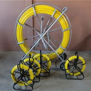 Yellow Underground Cable Tools Traceable Rodder Without Trenching / Digging